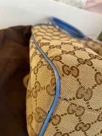 Image 12 of Gucci Sukey GG Canvas Bag Blue