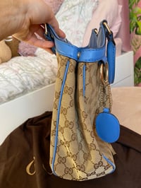 Image 14 of Gucci Sukey GG Canvas Bag Blue