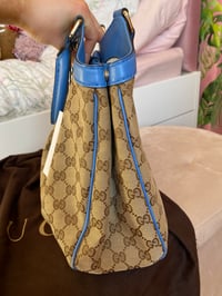 Image 15 of Gucci Sukey GG Canvas Bag Blue