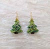 Celtic Christmas Tree earrings 