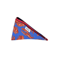 Lobster on Navy - Dog Bandana