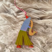 Image 1 of Festive Fish Decoration - Preorder!