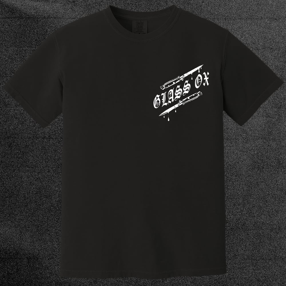 GLASS OX / celebration switchblade shirt - PREORDER