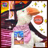 Image 3 of Cowgoose and Cowgirl Vinyl Sticker