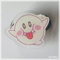 Image 1 of BOO - MAGNET PIN