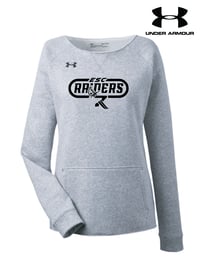 Image 2 of Under Armour Ladies Pocket Crew Sweatshirt