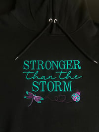 Image 5 of "Stronger Than The Storm" Hoodies + Customized options *Leave thread colors in notes