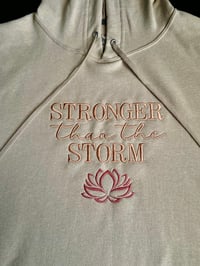 Image 8 of "Stronger Than The Storm" Hoodies + Customized options *Leave thread colors in notes