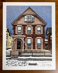 11x14" Susan B. Anthony House Print