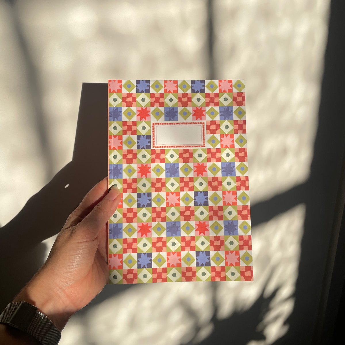 Image of Patterned Notebook