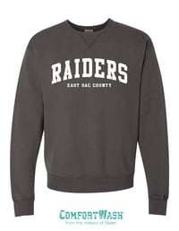 Image 1 of PIGMENT DYED COMFORT WASH CREW SWEATSHIRT