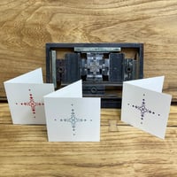 Image 7 of Letterpress snowflakes