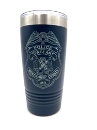 Image 1 of Montgomery County Police 20oz Polar Camel Tumbler