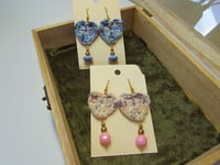 Image 2 of Handmade Crochet Earrings - Dangle Hook Earrings