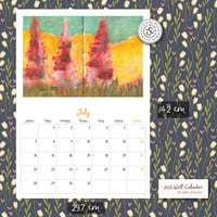 Image 4 of 2025 Wall Calendar by Nina Špolar