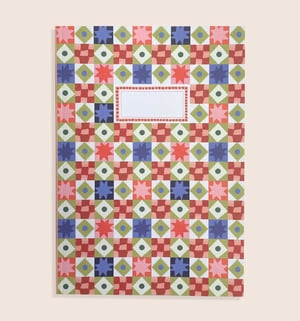 Image of Patterned Notebook