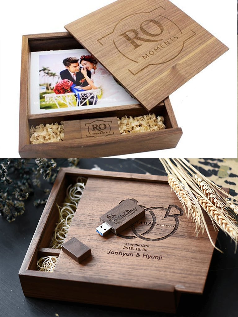 Image of Coffret USB - luxe avec tirages 