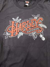 Image 1 of Blackbridge Harley-Davidson Women's Festive T-shirt - Harley Jingle