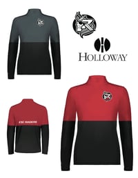 ESC LADIES Holloway Quarter-Zip Pullover