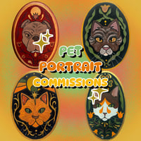 Image 1 of Pet Portrait Commissions