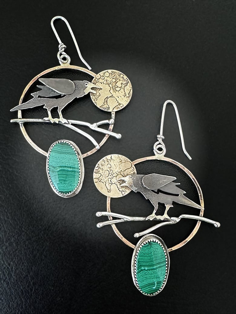 Image of Raven Earrings