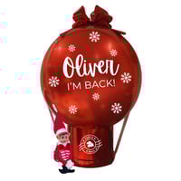 Personalised Elf Arrival Balloon