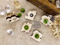 Image 2 of Mini Wooden Dragon Pins