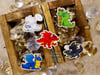 Mini Wooden Dragon Pins