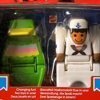Image 2 of Set marin transformable Doubles Mattel stock neuf années 80