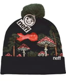 Image 2 of 🍄 Amanita NEFF "Forest Wonder" Cuffed Pom Beanie / Hat  - One Size