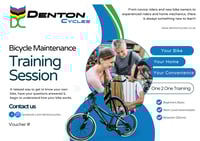 Bicycle Maintenance Training Voucher (A5 size)