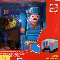 Image 2 of Set mécanicien transformable Doubles Mattel stock neuf années 80