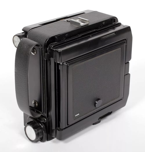 Image of Toyo 45A 4X5 Camera w/ 150mm + 210mm Lenses +Holders +Fresnel +FILM NEW BELLOWS #5720