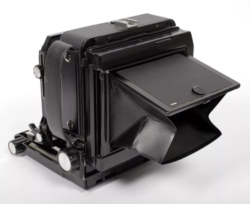 Image of Toyo 45A 4X5 Camera w/ 150mm + 210mm Lenses +Holders +Fresnel +FILM NEW BELLOWS #5720