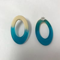 Image 2 of NEW tidal dipped hoops