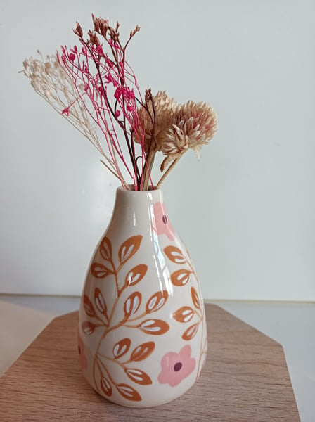 Image of Petit vase beige rose