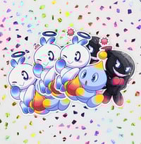 Image 3 of Sonic Chao Stickers | Hero Neutral Dark
