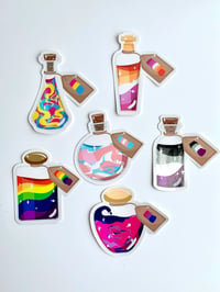 Image 2 of Pride Bottle Stickers