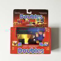 Image 1 of Set garçon transformable Doubles Mattel stock neuf années 80