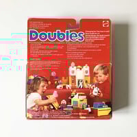 Image 2 of Set garçon transformable Doubles Mattel stock neuf années 80