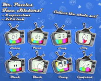 Image 1 of SMG4 Mr. Puzzles Stickers