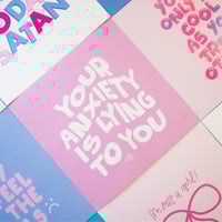 Image 2 of I'm Just A Girl Print