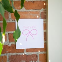 Image 1 of I'm Just A Girl Print