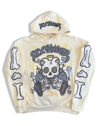 Image 3 of Teddy Bones Lost Souls pull over hoodie