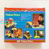 Image 3 of Boîte clowns pompiers Fisher Price stock neuf années 80