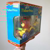 Image 4 of Boîte clowns pompiers Fisher Price stock neuf années 80