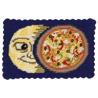 Image 1 of pizza pie • when the moon