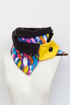 Cuello bufanda paint negro