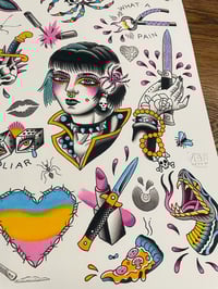 Image 4 of Pork Chop Punks Art Print