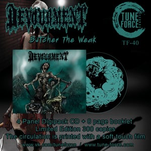 Image of DEVOURMENT Butcher The Weak Digipack CD - Pre-Order